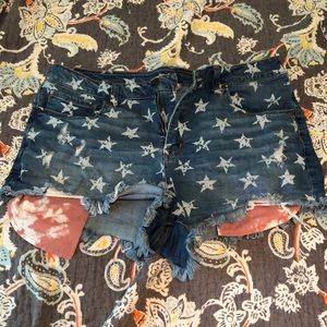 American flag shorts